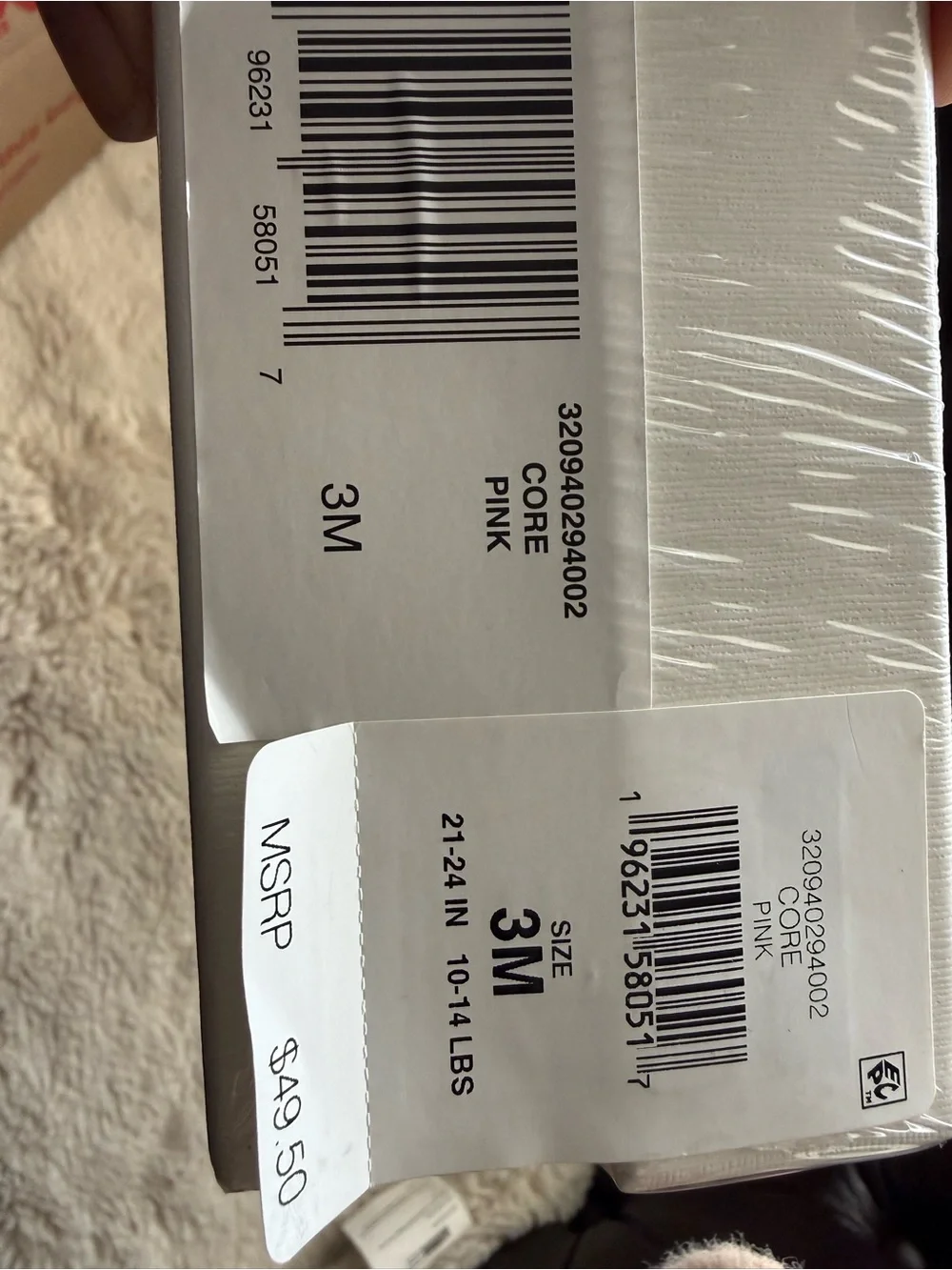 Ralph Lauren NIB Baby's First Polo Set - Pink 3 Months